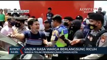 Unjuk Rasa Warga Berlangsung Ricuh, Warga Tolak Pembangunan Taman Kota