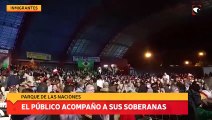 El público acompaño a sus soberanas