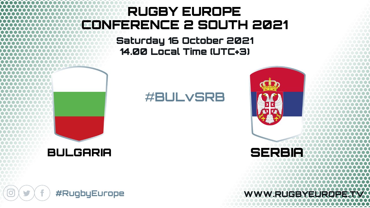BULGARIA vs SERBIA - RUGBY EUROPE CONFERENCE 2 SOUTH 2021/2022