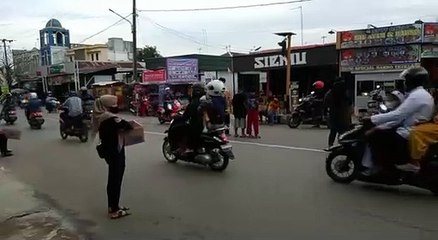 Peduli Korban Kebakaran di Sungai Tabuk, Pemadam di Martapura Kota Turun ke Jalan