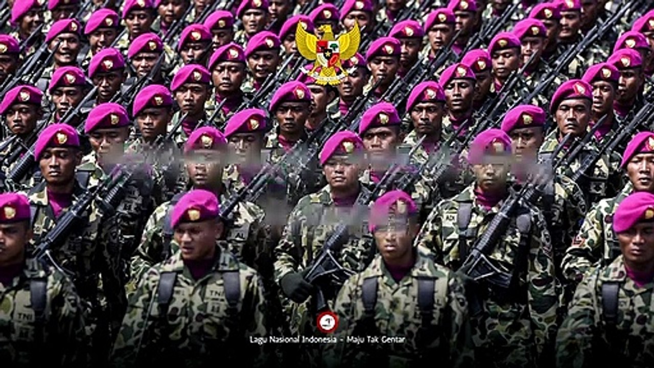 Lagu Upacara Bendera - Maju Tak Gentar - Lirik Lagu Nasional Indonesia