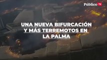 Una nueva bifurcación y más terremotos en La Palma