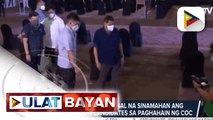 Pres. Duterte, personal na sinamahan ang administration candidates sa paghahain ng COC; Sen. Dela Rosa, naghain ng COC sa pagka-pangulo sa ilalim ng PDP-Laban