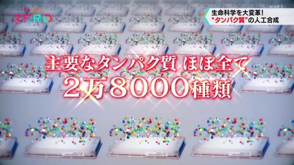 サイエンスＺＥＲＯ▽薬開発からバイオマシンまで！“タンパク質”人工合成の世界