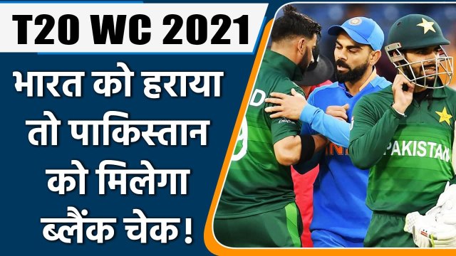 Ramiz Raja said an investor promised him blank cheque if Pak beat India in T20 WC | वनइंडिया हिंदी