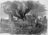 This Day in History: The Great Chicago Fire Begins