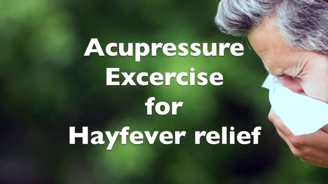 HayFever Hacks - Acupressure For Allergy Relief _ Acupressure Self Massage _ Natural HayFever Cure