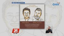 Maria Ressa, ginawaran ng Nobel Peace Prize for 2021 dahil sa paglaban para sa freedom of expression sa Pilipinas | 24 Oras