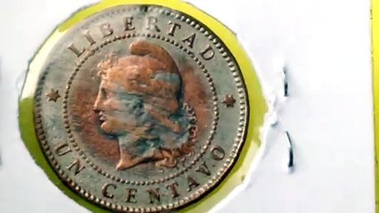 1 CENTAVO 1890 ARGENTINA