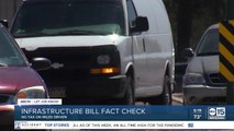 Infrastructure Bill fact check; no tax on miles driven
