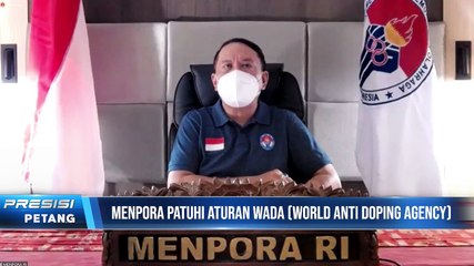 Menpora Tanggapi Sanksi dari Badan Antidoping Dunia