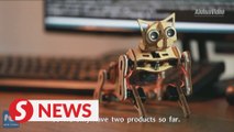 Palm-sized robot pets from Dongguan, China bring joy and fun to users