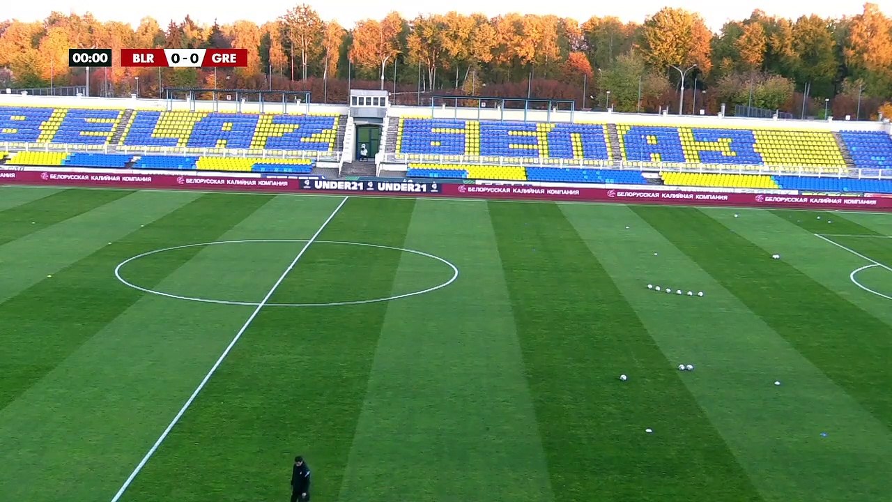 RELIVE: U21 Belarus v U21 Greece