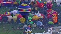ABD'de gökyüzü rengarenk balonlarla süslendi