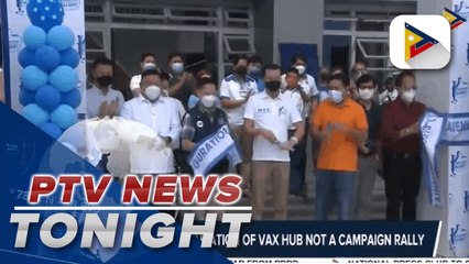 Sec. Roque: Inauguration of vaccination hub not a campaign rally