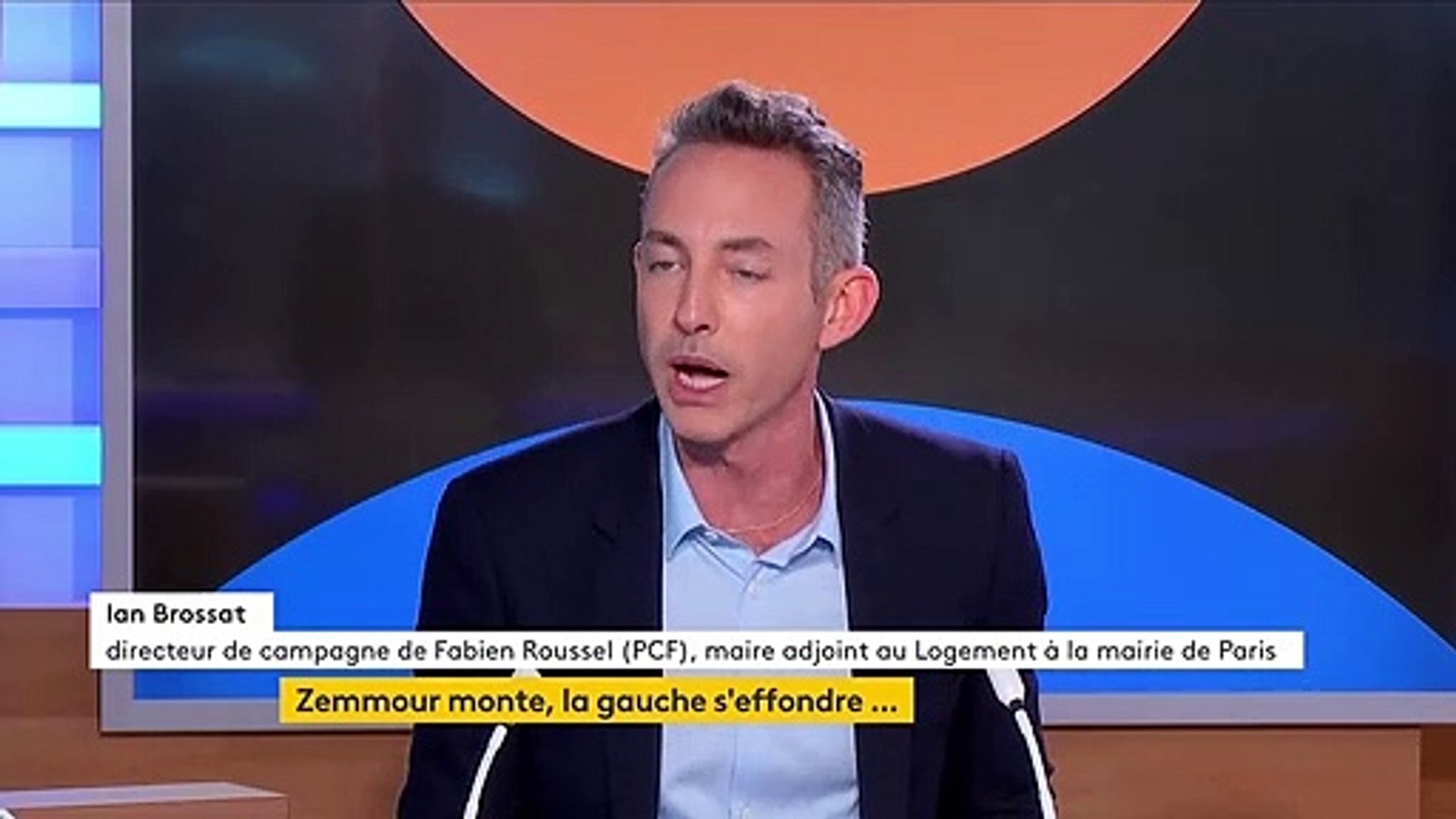 Gilles Bornstein, journaliste politique sur France info, révèle que Eric  Zemmour est interdit sur l'antenne : "Il n'a pas le droit de venir ici" -  Vidéo Dailymotion
