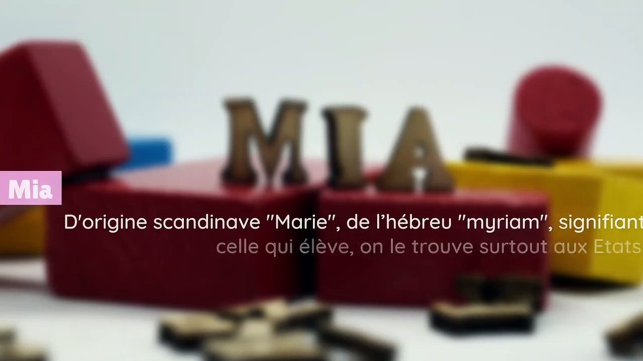 Trois petites lettres ou une simple syllabe pour des prénoms mignons