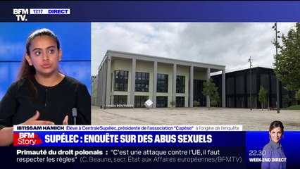 Violences sexuelles à CentraleSupélec: pour la présidente de l'association à l'origine de l'enquête, "c'est un problème dont on ne parle peut-être pas assez"