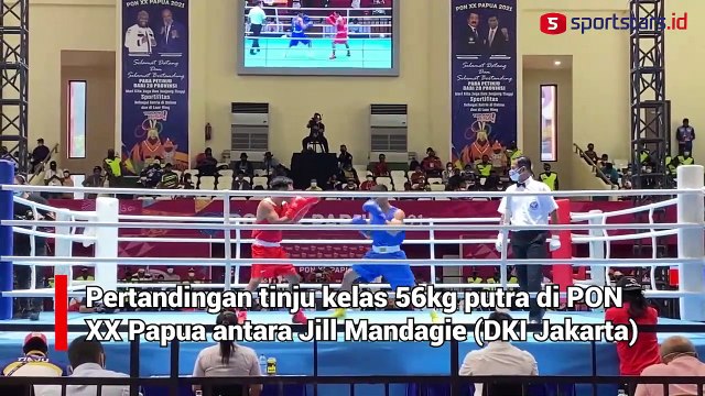 Ricuh! Pertandingan Tinju di PON XX Papua, Petinju DKI Jakarta Kena Bogem Panitia
