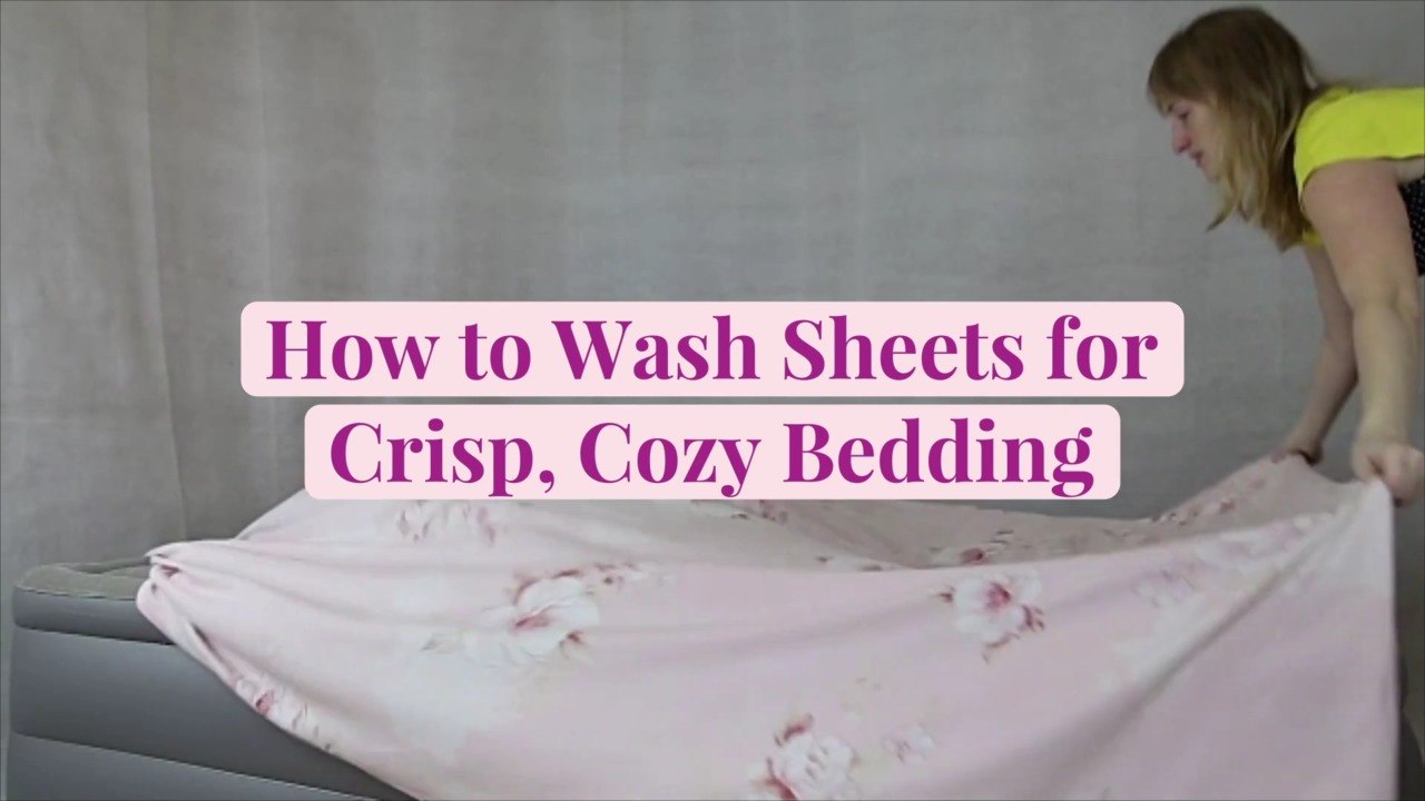 How to Wash Sheets for Crisp, Cozy Bedding