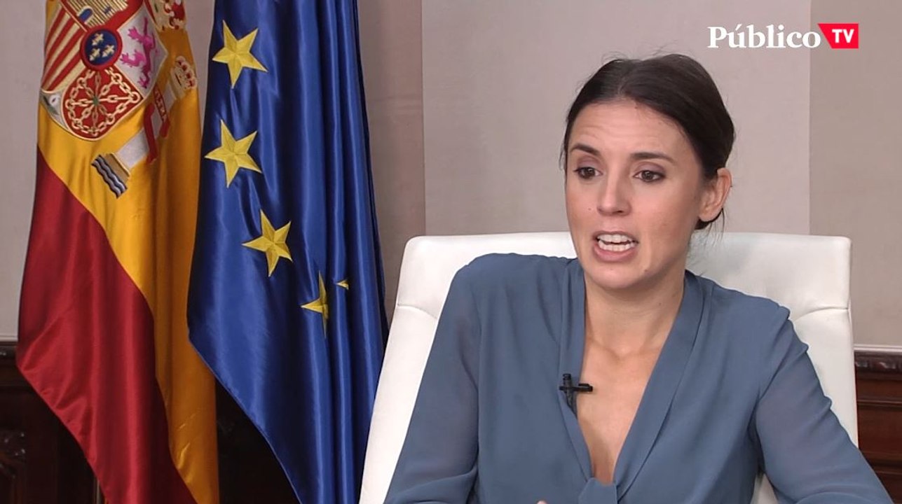 Irene Montero: "La cuarta ola del movimiento feminista es la interseccionalidad, la idea de que no hay una sola forma de ser mujer y que las mujeres somos diversas"