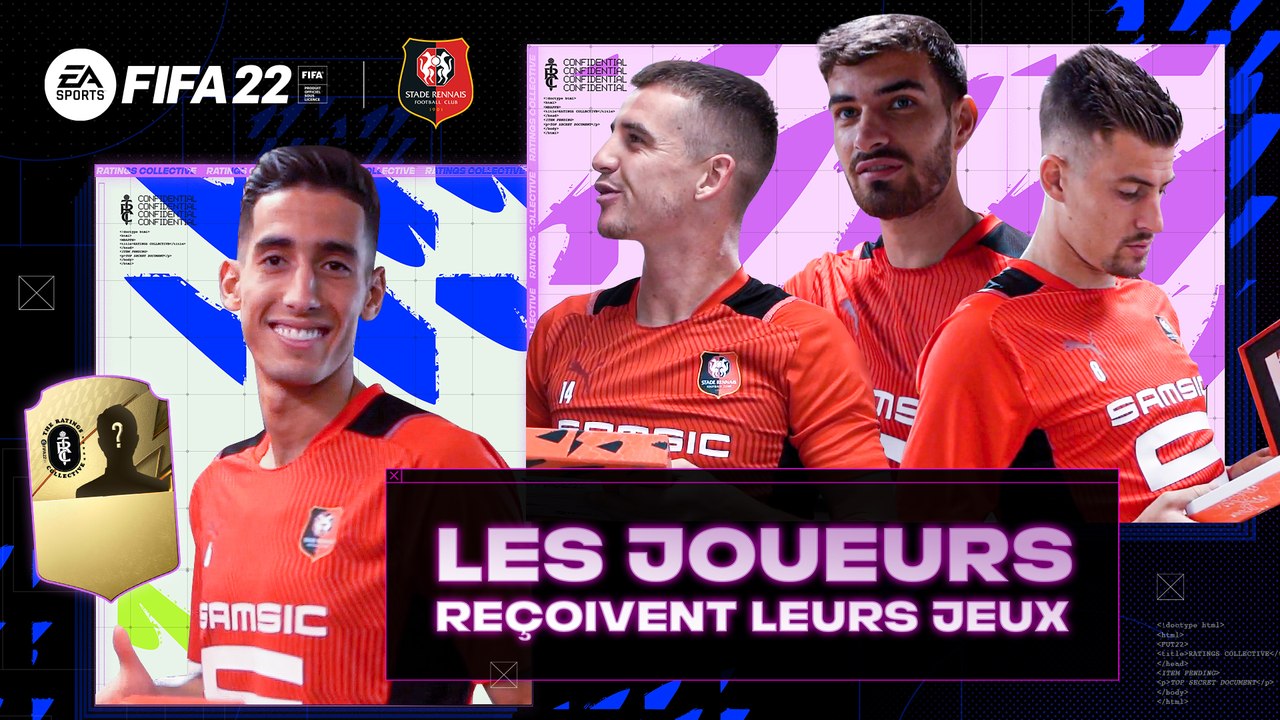 Nayef Aguerd distribue FIFA 22 aux Rouge et Noir !