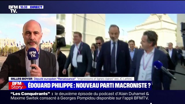 Gilles Boyer sur le parti d'Édouard Philippe: Nous aurons un congrès fondateur de ce nouveau mouvement sans doute au mois de décembre