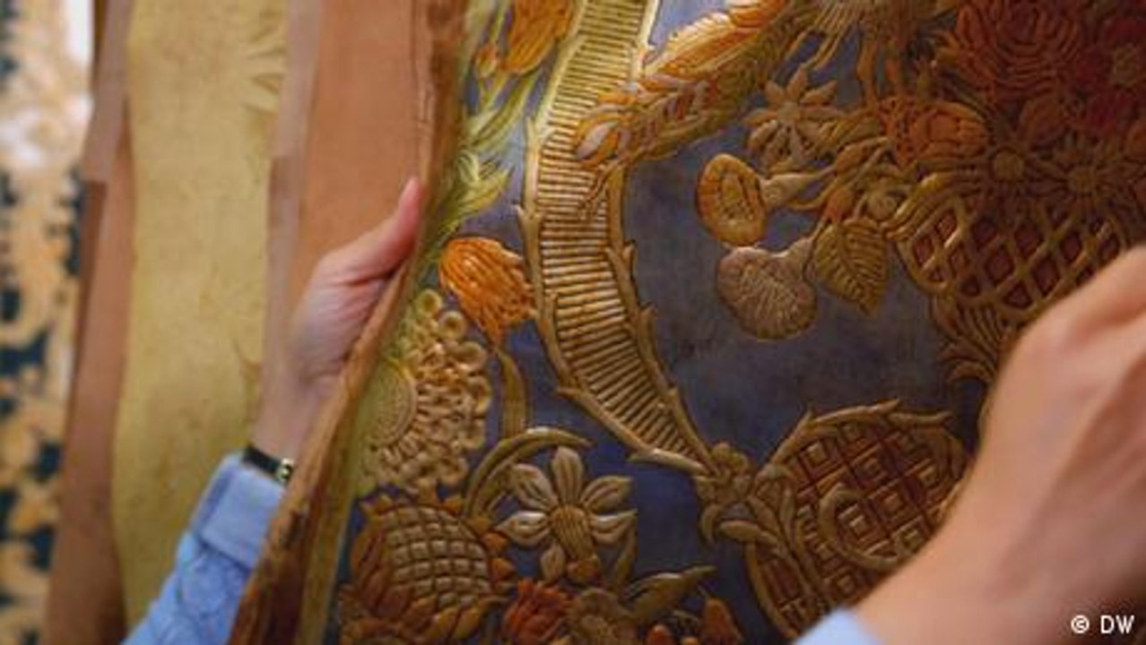 Goldleder: ein altes Handwerk in neuem Glanz