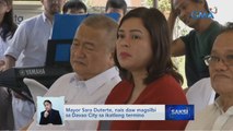 Mayor Sara Duterte, nais daw magsilbi sa Davao City sa ikatlong termino | Saksi