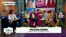 ¡Paulina Rubio revela detalles de su vida!