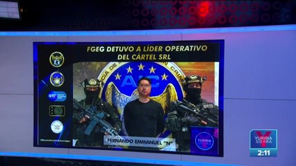 Capturan a Fernando Emmanuel "N", presunto sucesor de "El Marro"