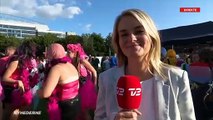 Karina Borg Hansen i Fælledparken | WorldPride & Copenhagen Pride 2021 | Nyhederne | TV2 Play @ TV2 Danmark