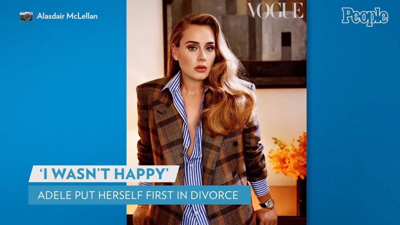 Adele Says She 'Wasn't Happy' in Her Marriage w...