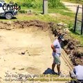 7Meter swimming pool construction time lapse  Short Course Backyard Lap Pool Construction Timelapse