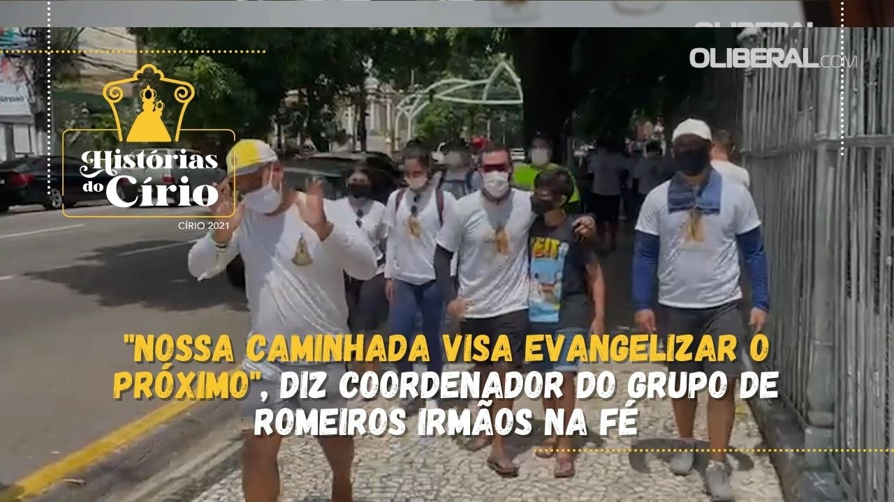 "Nossa caminhada visa evangelizar o próximo", d...