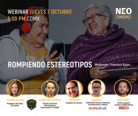 Webinar: "Rompiendo estereotipos" en la comunicación