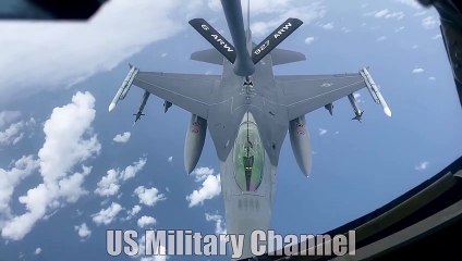 News • F-16 Fighting Falcon Refuels over Florida