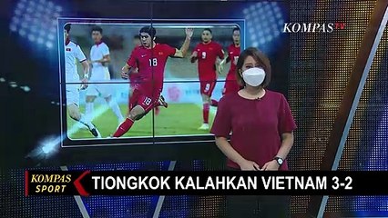 Kulifikasi Piala Dunia 2022 Zona Asia: Hadapi Tiongkok, Vietnam Menyerah 2-3.