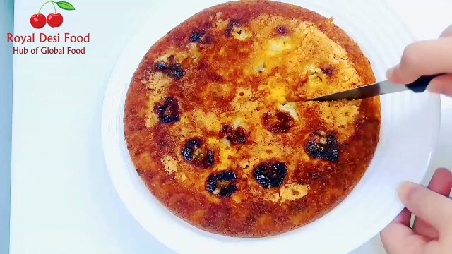 Banana upside down cake recipe by royal desi food | Moist Banana Upside Down Cake Recipe | Viral Banana Cake recipe| Banana Upside Down Cake in frying pan recipe | Cake in fryingpan