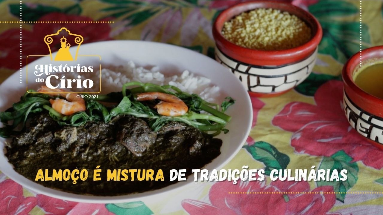 Almoço é mistura de tradições culinárias