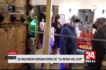 "La Reina del sur" y "Transformers" continúan sus grabaciones en el Cusco