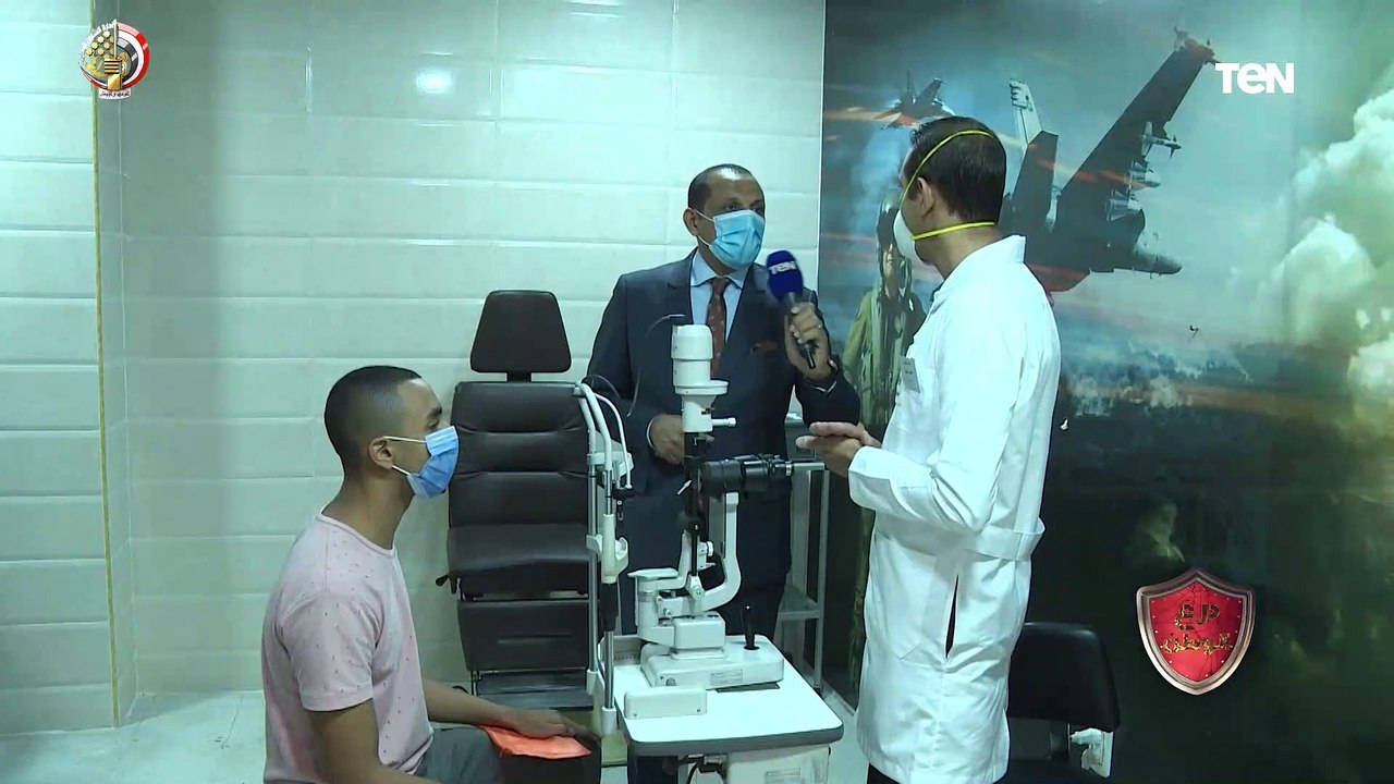 من داخل القومسيون الطبي.. درع الوطن يرصد مراحل اختبارات الكشف الطبي في الكلية الجوية