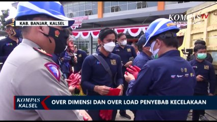 Kerusakan Jalan di Kalsel, Dirjen Hubdat : Sebagian Besar Akibat Truk Over Dimensi dan Over Load