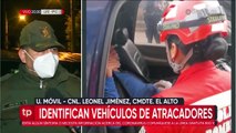 Policía identifica los vehículos que fueron usados para atracar una remesa de $us 250.000 en El Alto