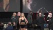Wilder and Fury weigh-in ahead of heavyweight bout