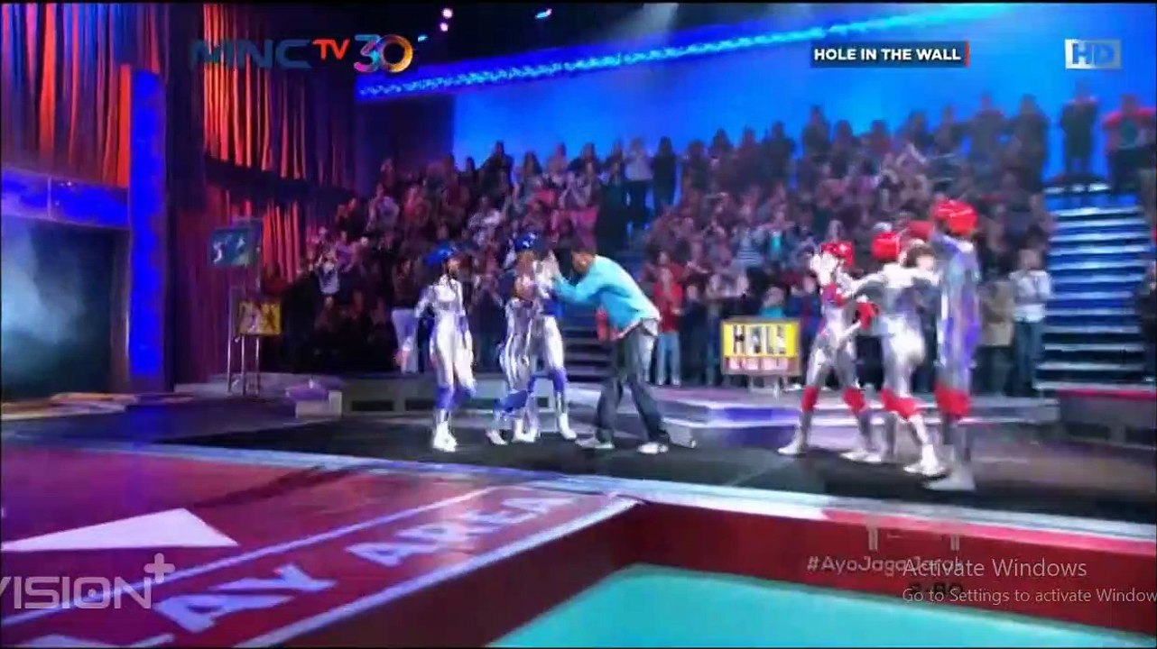 Hole In The Wall CN - Psych vs Can't stop the hip hop part 1 MNCTV(Indo dub)