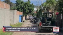 Enfrentamiento entre hombres armados y el Ejército en Guanajuato