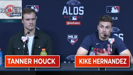 Tanner Houck & Kike Hernandez On Their Amazing Game 2 Performance | ALDS Game 2