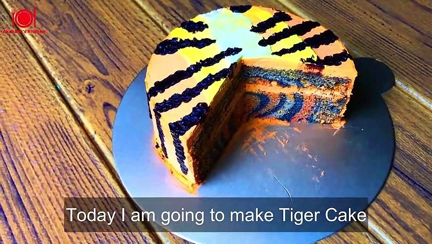 Easy Diy Tiger Cake