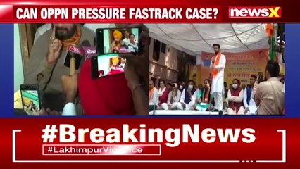 Congress Bigwigs Visit Lakhimpur Meet Bereaved Families NewsX